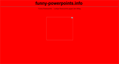 Desktop Screenshot of funny-powerpoints.info