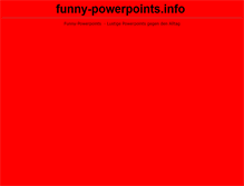 Tablet Screenshot of funny-powerpoints.info